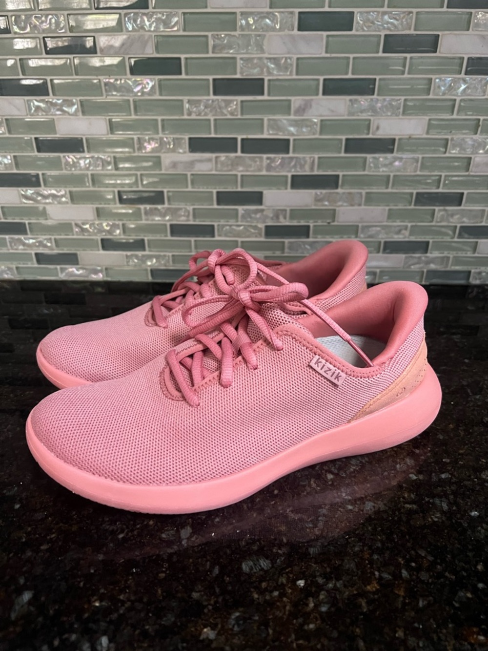 Kizik  Madrid Eco Knit Clay Sneakers Size 7.5